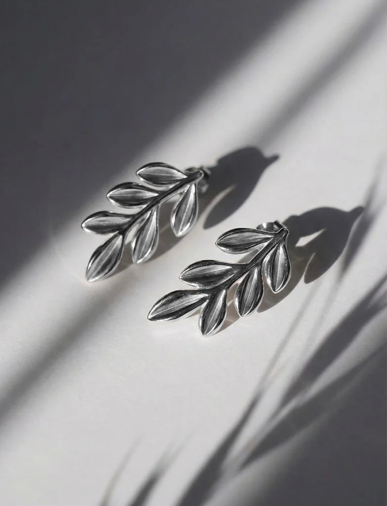 Fülbevaló Floriana Silver