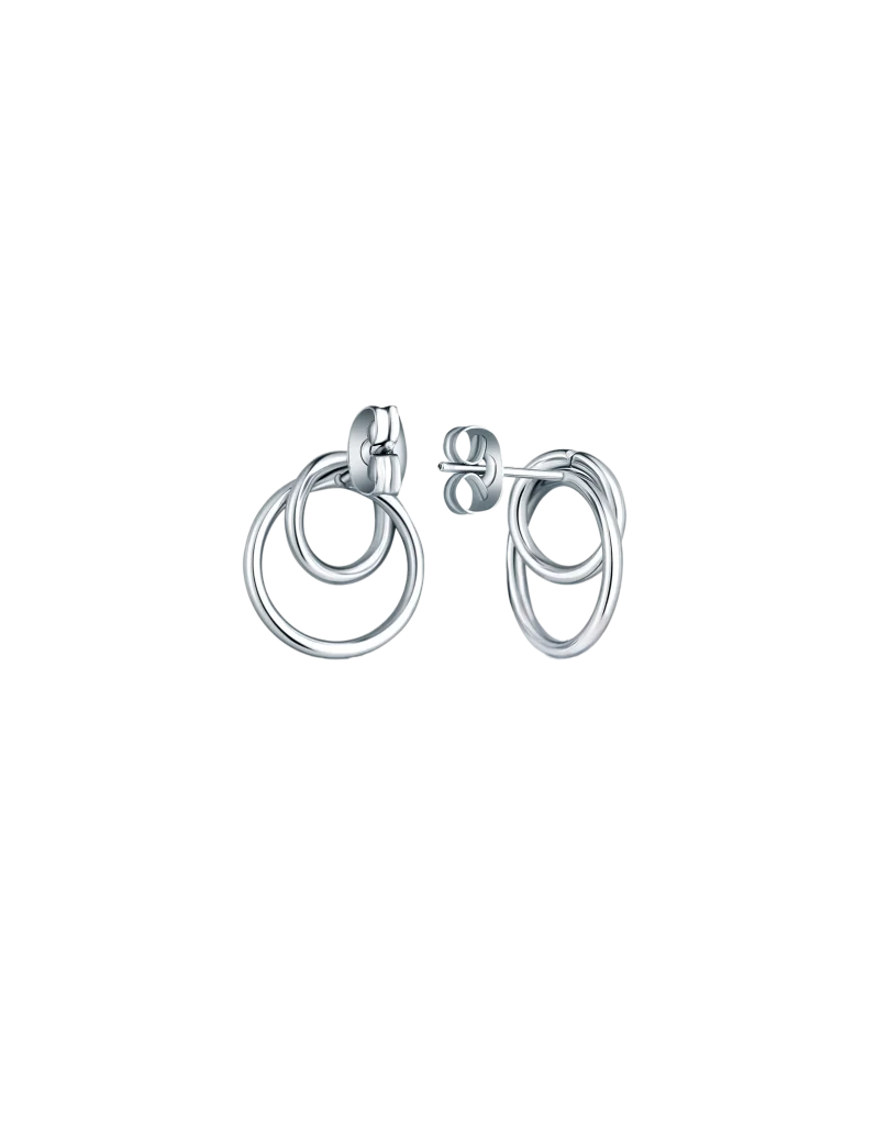 Fülbevaló Kista Silver