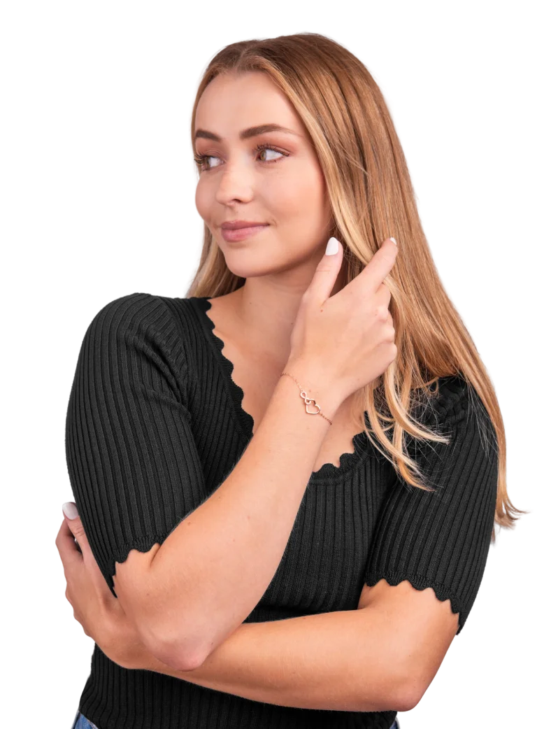 Karkötő Resita Rose Gold