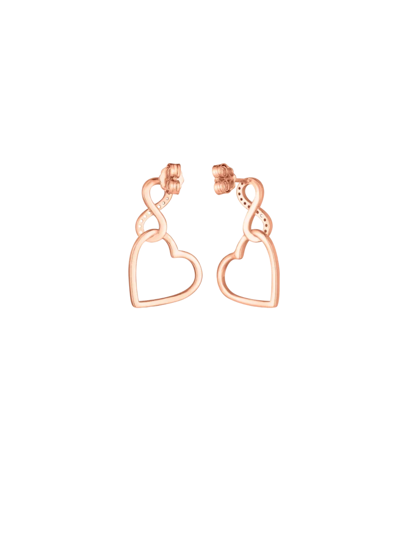 Fülbevaló Resita Rose Gold