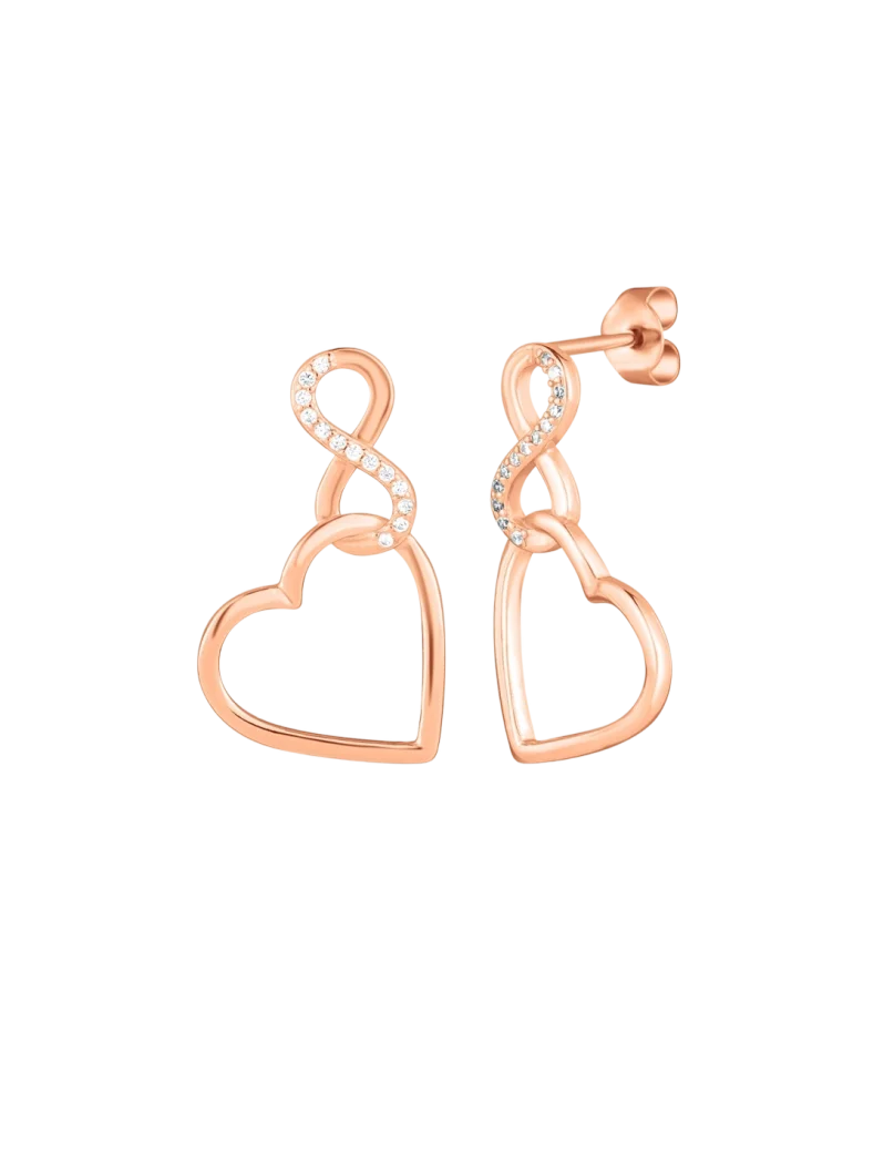Fülbevaló Resita Rose Gold