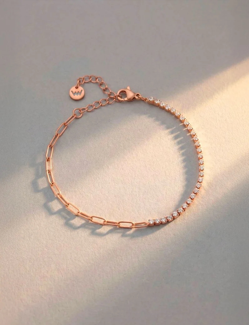 Karkötő Lumisa Rose Gold