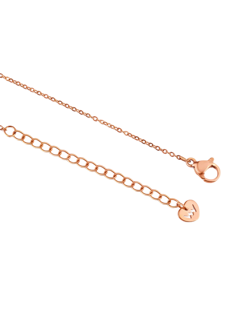 Nyaklánc Fouria Rose Gold
