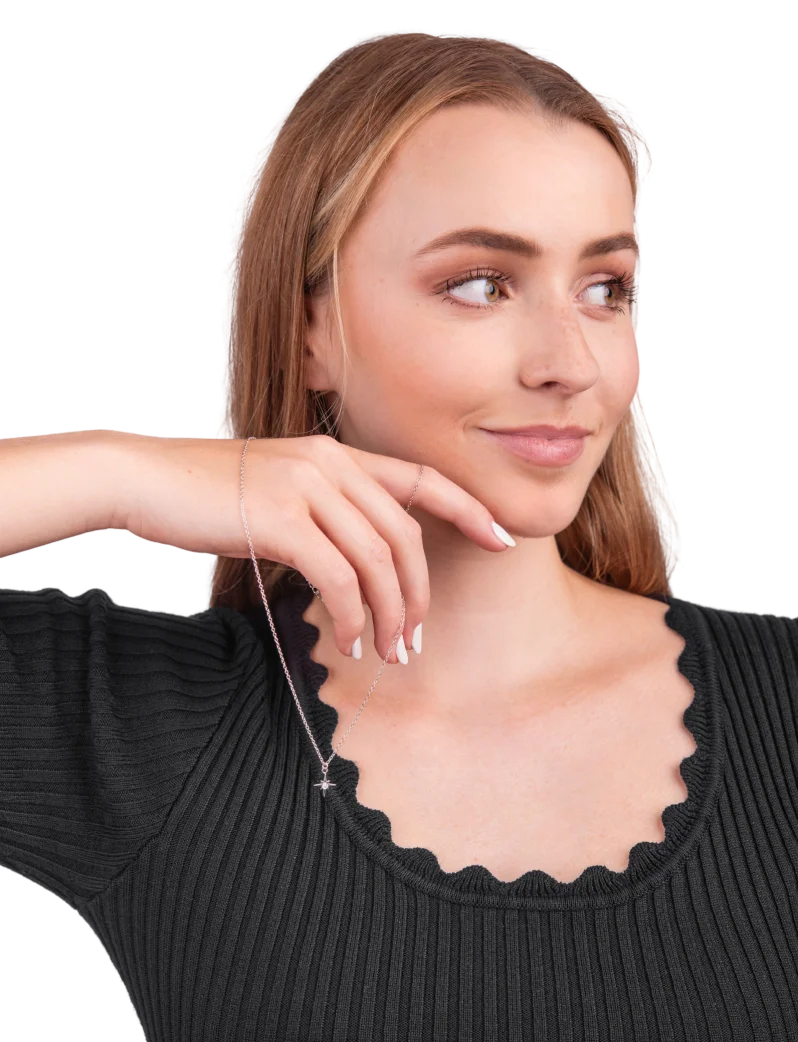 Nyaklánc Staria Silver