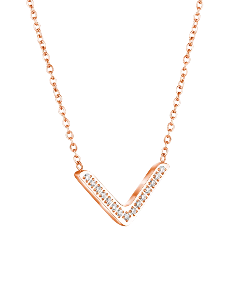 Nyaklánc Amelora Rose Gold