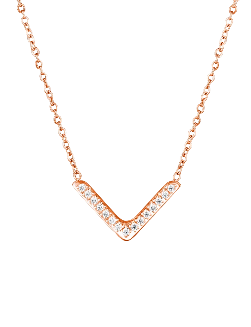 Nyaklánc Amelora Rose Gold
