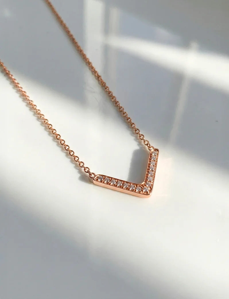 Nyaklánc Amelora Rose Gold