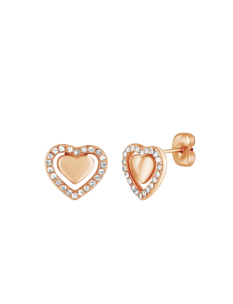 Fülbevaló Lunira Rose Gold