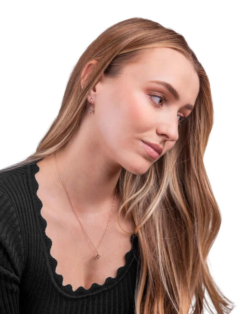 Fülbevaló Staria Rose Gold