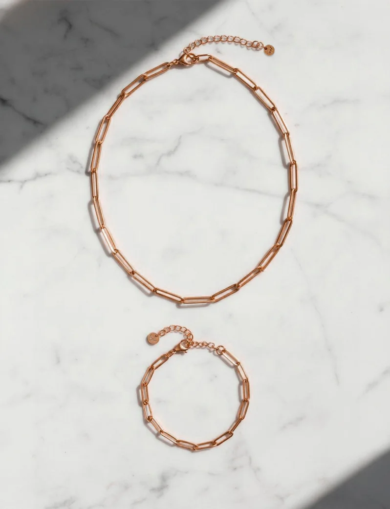 Nyaklánc Elar Rose Gold