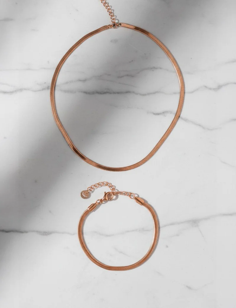 Karkötő Evoa Rose Gold