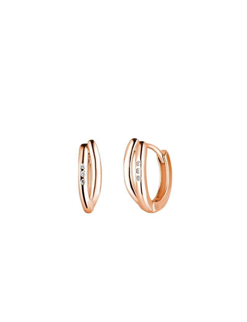 Fülbevaló Elysium Rose Gold