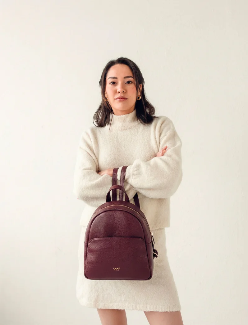 Arlen Grace Wine Red