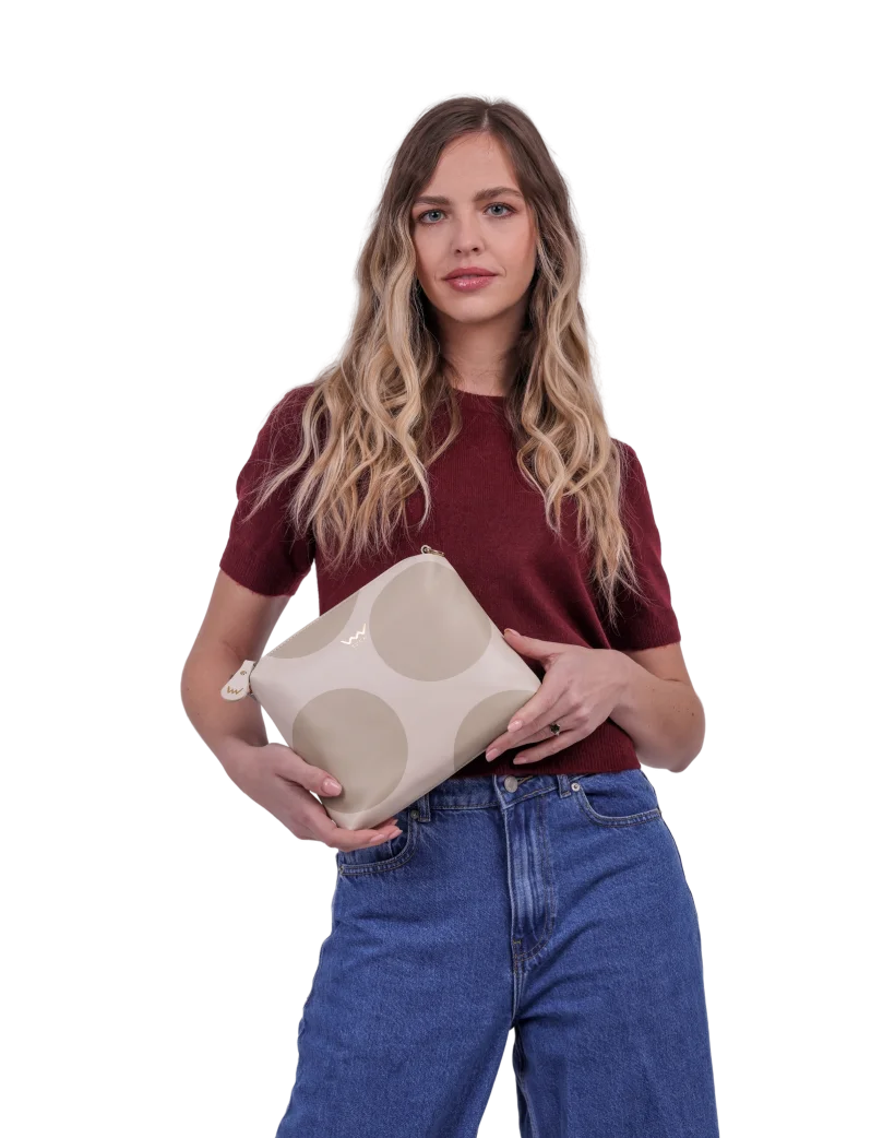 Coalie Big Dot Beige