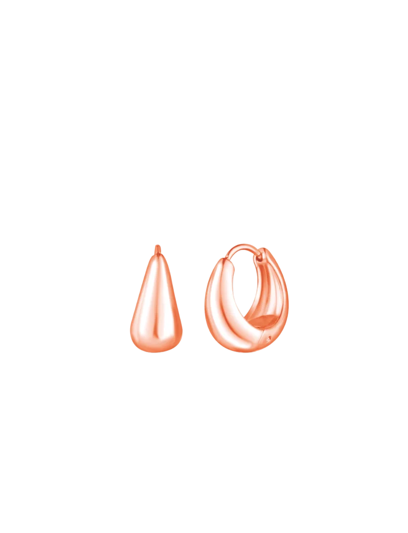Fülbevaló Ringela Rose Gold