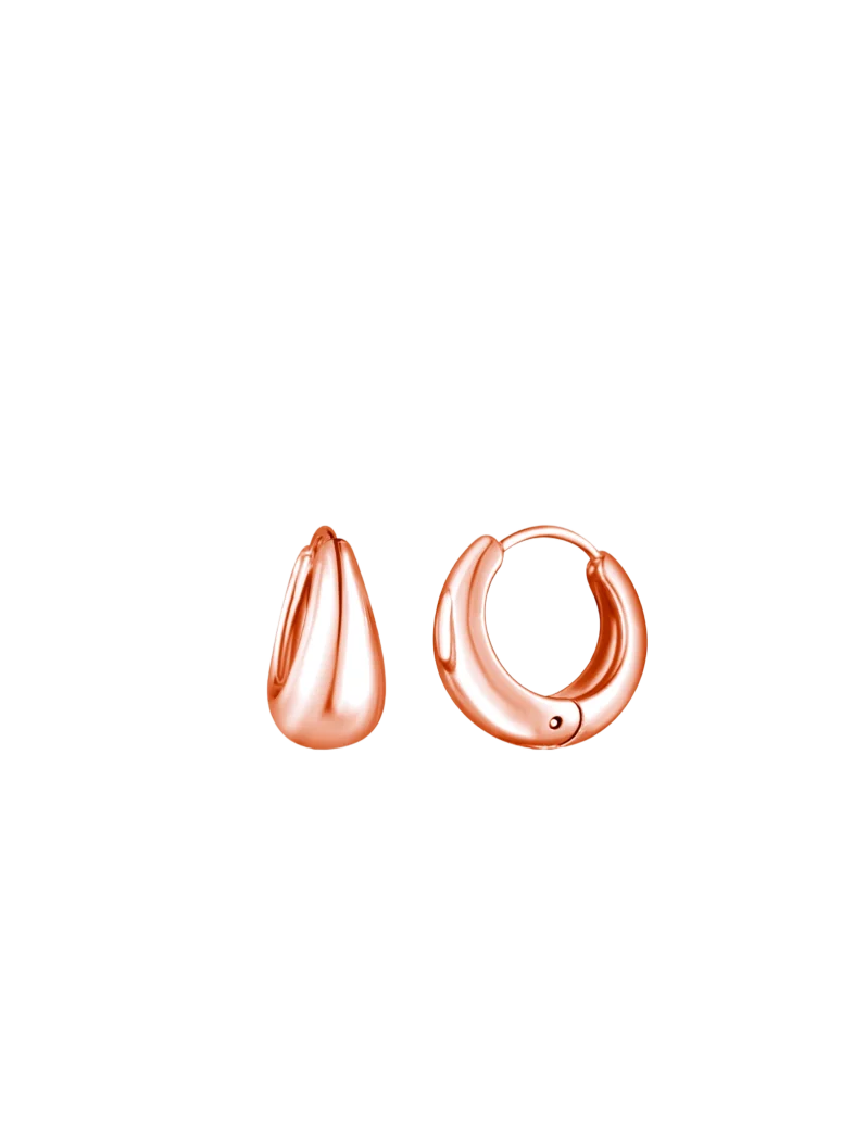 Fülbevaló Ringela Rose Gold