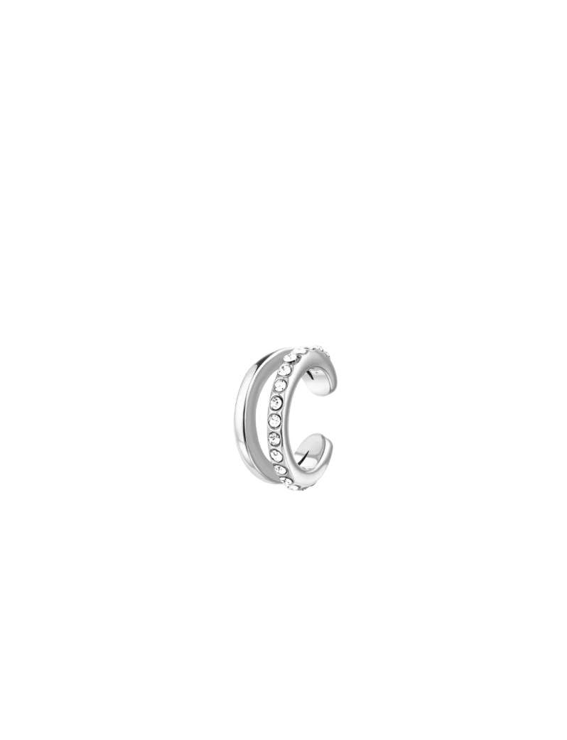 Fülbevaló Vein Silver