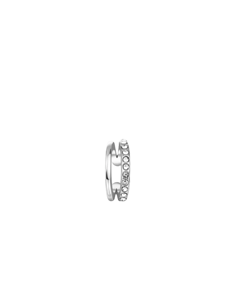 Fülbevaló Vein Silver
