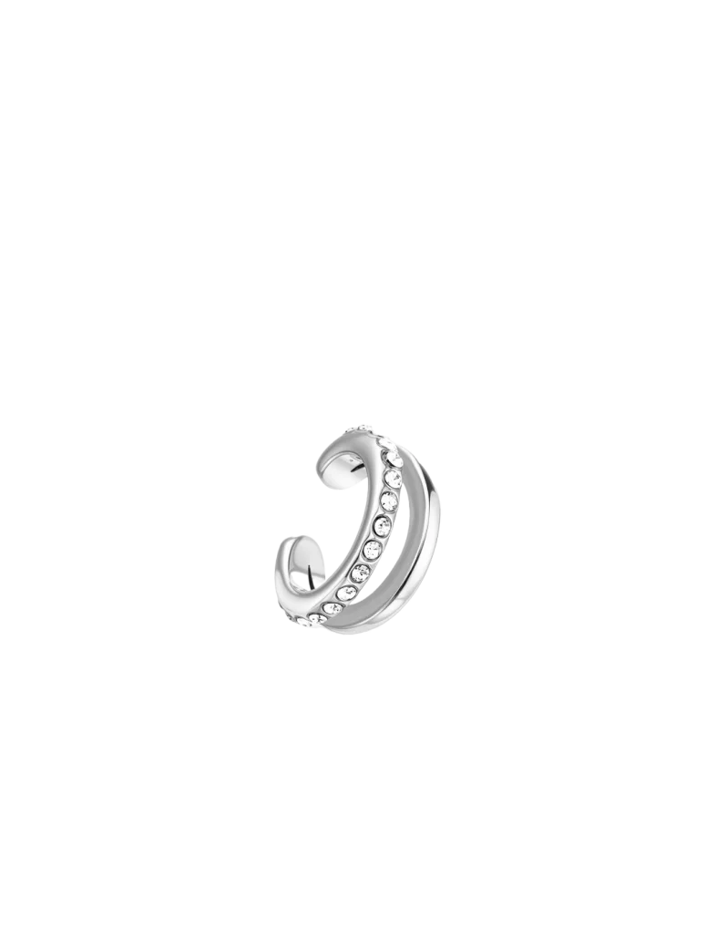 Fülbevaló Vein Silver