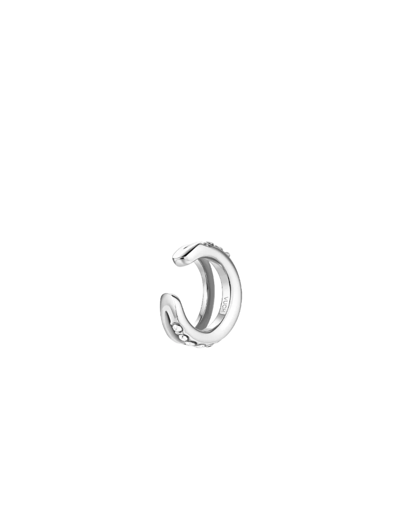 Fülbevaló Vein Silver