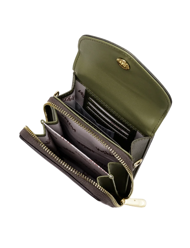 Olivia Flap Crossbody Wallet
