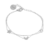 Karkötő Infinity Silver