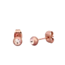 Fülbevaló Gem Rose Gold