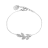 Karkötő Little Leaf Silver