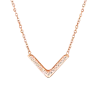Nyaklánc Amelora Rose Gold