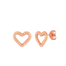 Fülbevaló Arisca Rose Gold