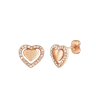 Fülbevaló Lunira Rose Gold